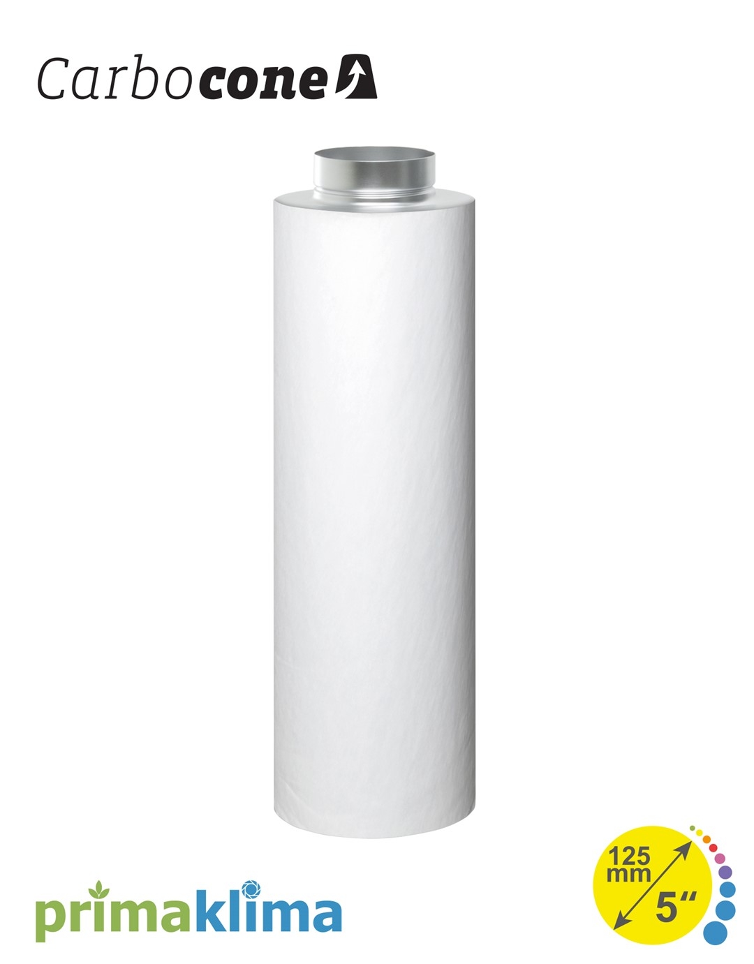 PRIMA KLIMA FILTR CARBOCONE FI125 DO 800M3/H K3601
