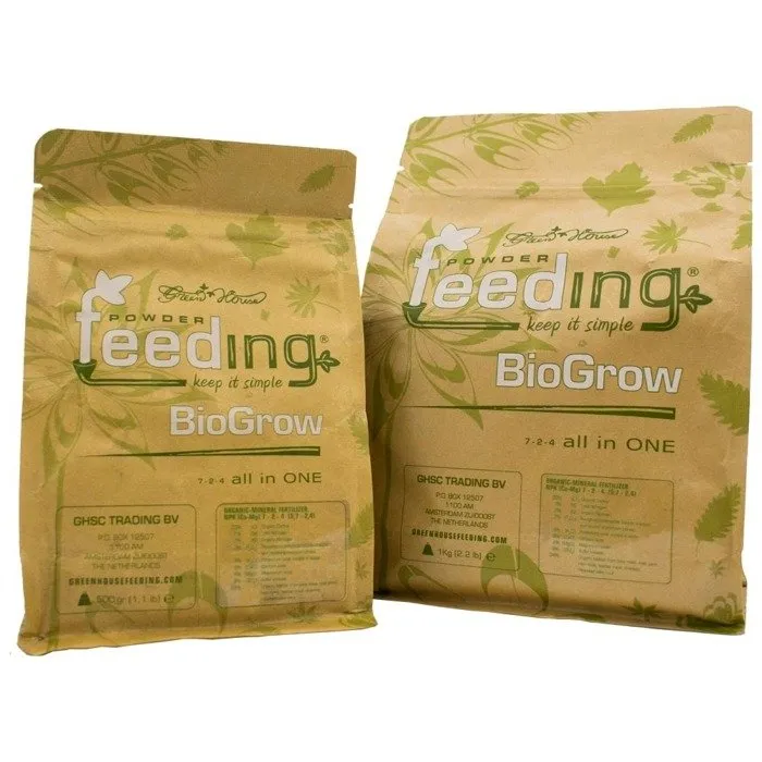 POWDER FEEDING BIOGROW 1KG