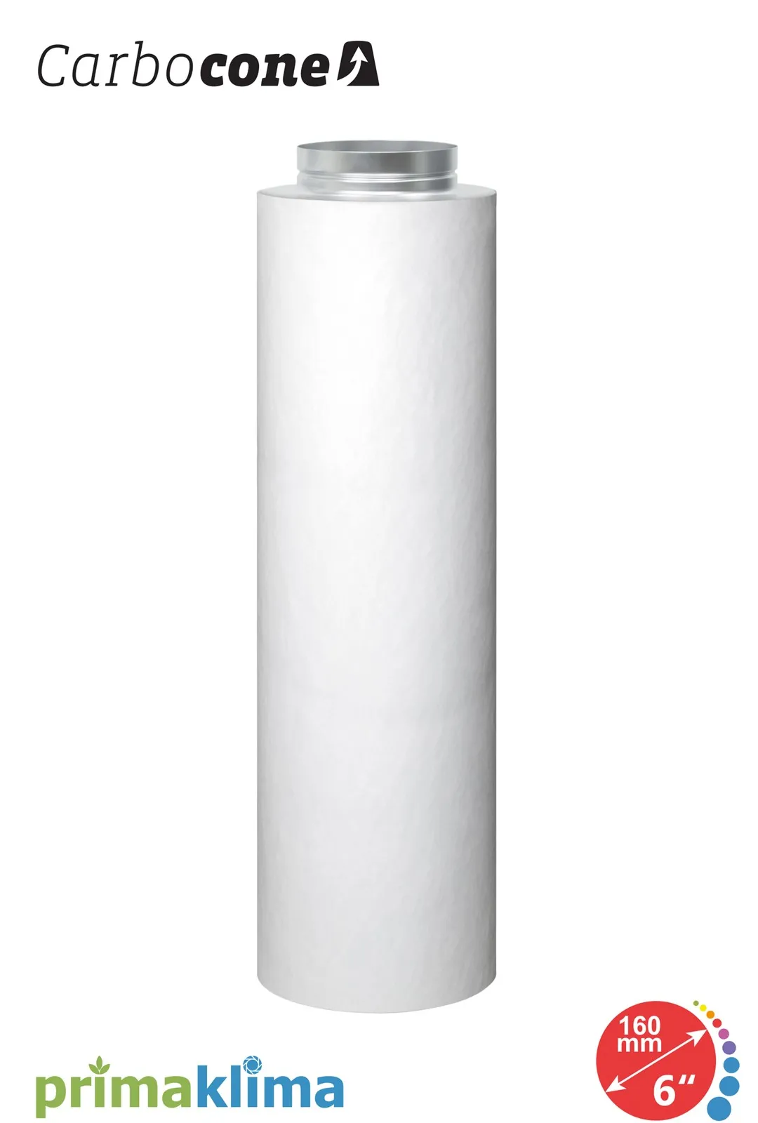 PRIMA KLIMA FILTR CARBOCONE FI160 DO1000M3/H K3603