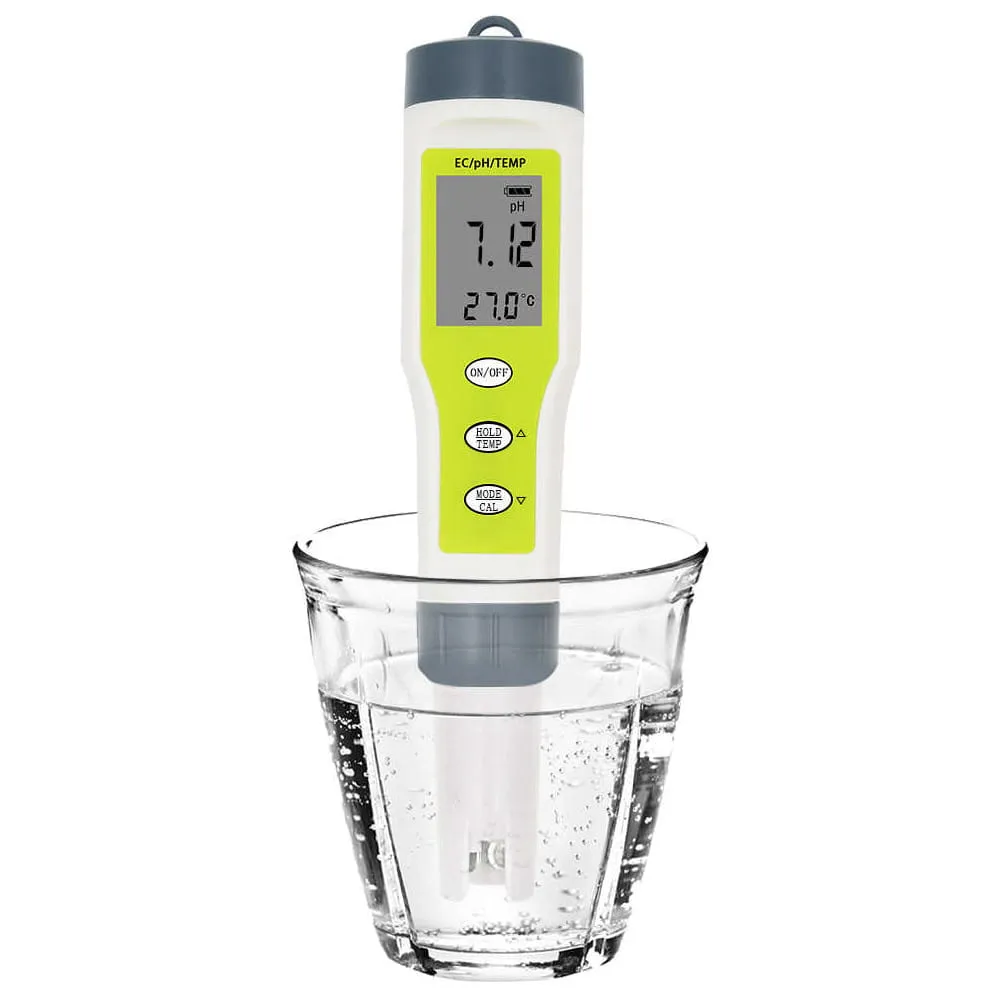 TESTER 3W1  PH+EC+TEMP