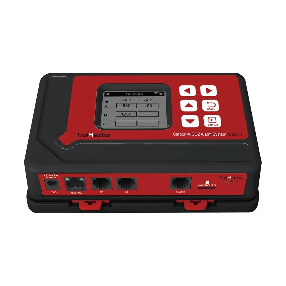 TROLMASTER CARBON-X CO2 ALARM SYSTEM CDA-1