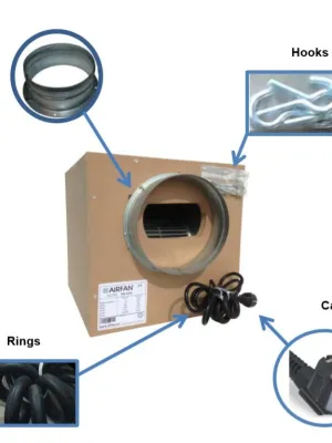 AIRFAN WENTYLATOR ISO-BOX 1200 FI250