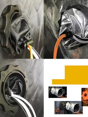 SECRET JARDIN OTWÓR NA KABEL FI70MM PODWÓJNY CF7D