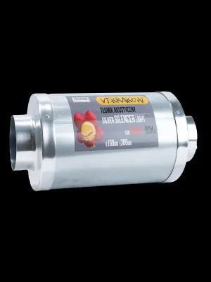 SILENCER TŁUMIK AKUSTYCZNY ALU FI 100/300MM