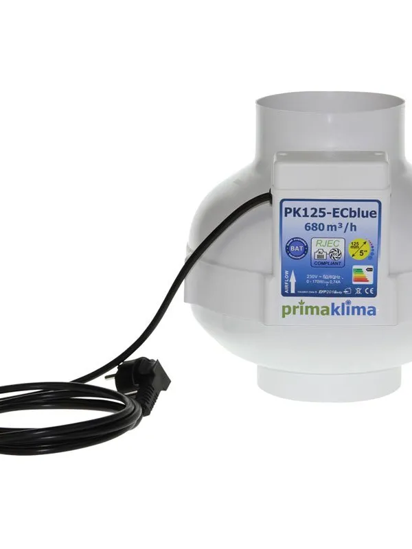 Produkt PRIMA KLIMA WENTYLATOR PK125ECblue 680M3/H Obraz
