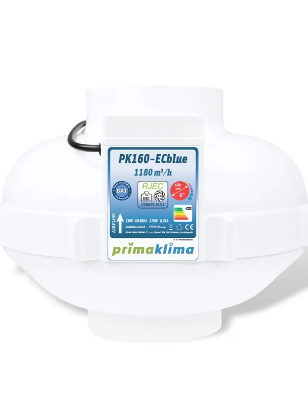 Produkt PRIMA KLIMA WENTYLATOR PK160ECblue 1180M3/H Obraz