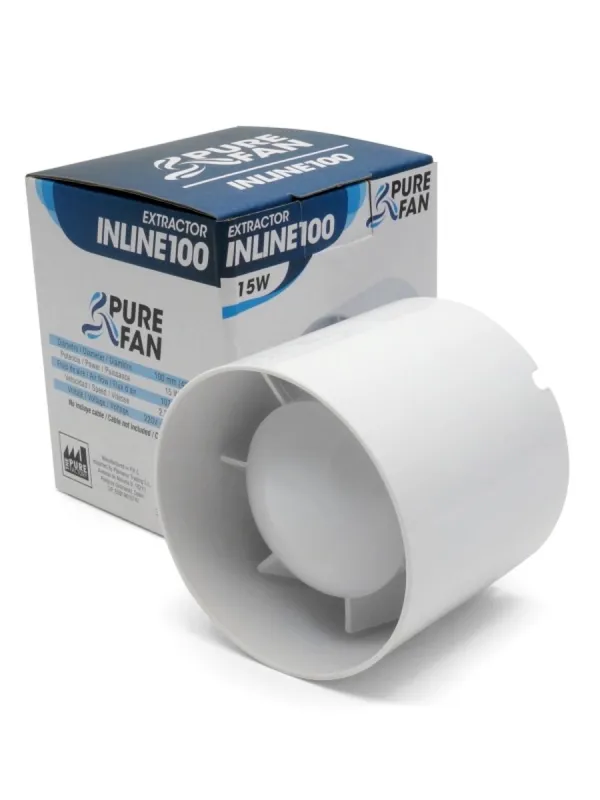 Produkt PURE FAN WENTYLATOR INLINE 100 Obraz