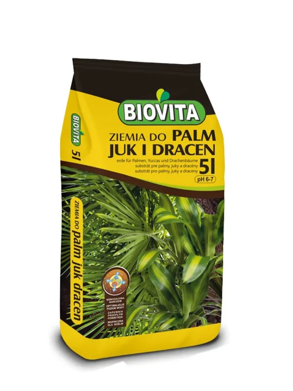Produkt BIOVITA ZIEMIA DO PALM JUK I DRACEN 5L Obraz