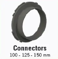 Produkt SECRET JARDIN ŁĄCZNIK FI125MM NA KOŁ KANAŁOWY DF16 Obraz