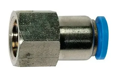 Produkt ZŁĄCZKA PNEUMATYCZNA PRZEŚCIE GWINT 1/4" NA 6MM Obraz
